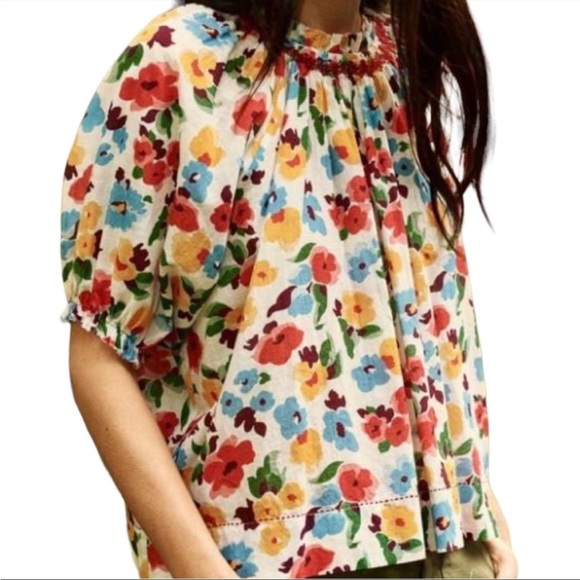 THE GREAT. Tops - The Great. the Isle Top in Tropical Floral